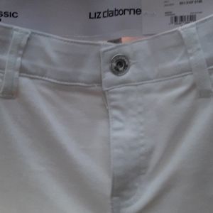Liz Claiborne White Jeans NWT
